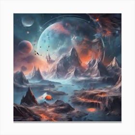 Dystopian World Canvas Print