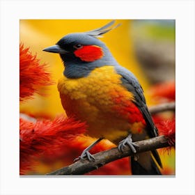 Colorful Bird Canvas Print