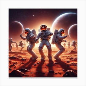 Red Planet Canvas Print