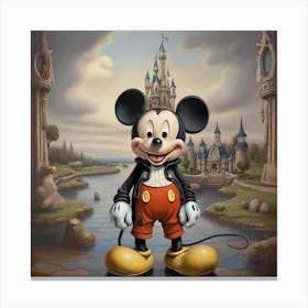 Mickey Mouse 1 Canvas Print