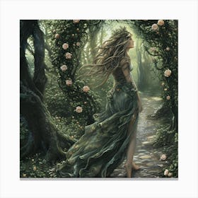 Pathway To Nature Canvas Print