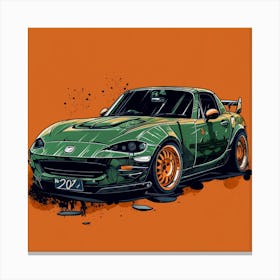 Mazda Mx-5 Canvas Print