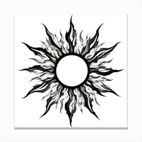 Sunburst 3 Canvas Print