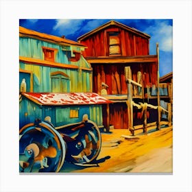 Wild West Canvas Print