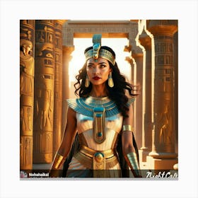 Egyptian Goddess 11 Canvas Print