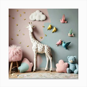 Giraffe Canvas Print