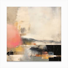 The Melody And Vibes Contemporary Landscape 14 Canvas Print