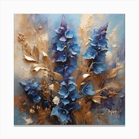 Delphinium Canvas Print