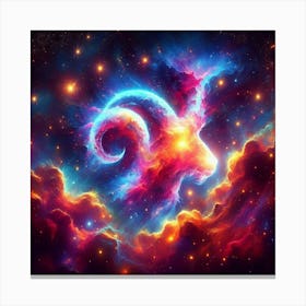 Capricorn Nebula #2 Canvas Print