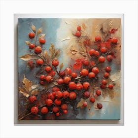 Rowan berries 1 Canvas Print