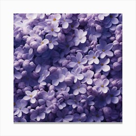 Lilac Flowers Canvas Print