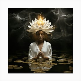 Lotus Flower Canvas Print