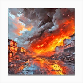 Apocalypse 45 Canvas Print