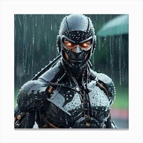 Cyborg Ninja 1 Canvas Print