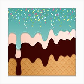 Ice Cream 13 Canvas Print