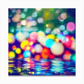 Pool Party 6 Canvas Print