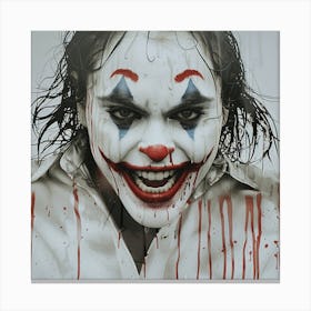 Joker Canvas Print