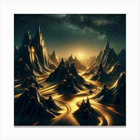 Abstract Landscape 3 Canvas Print