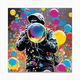 Bubbles 3 Canvas Print