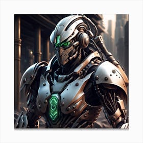 Futuristic Robot Canvas Print