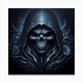 Dark Skull Canvas Print