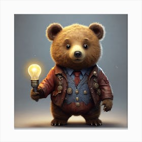 Teddy Bear Canvas Print