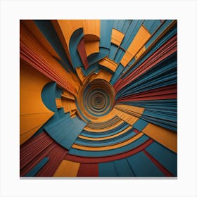 Spiral Infinite Canvas Print