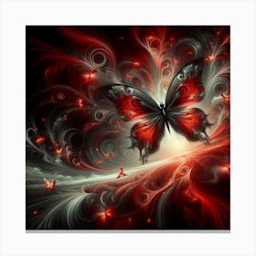 Butterfly Wallpaper 36 Canvas Print