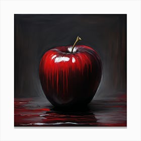 Red Apple 2 Canvas Print