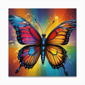 Butterfly Painting 149 Canvas Print