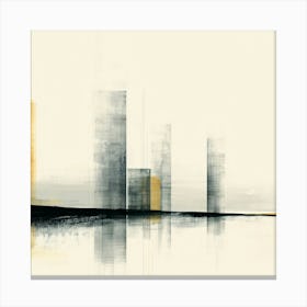 Abstract Cityscape 7 Canvas Print