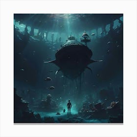 Depths Of The Imagination 1 Canvas Print