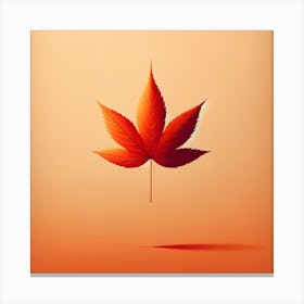 Maple Leaf Canvas Print