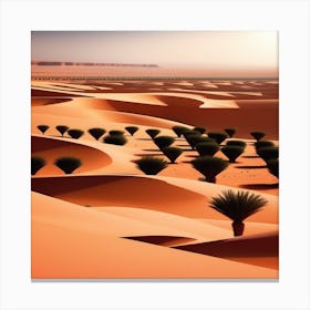 Desert Landscape 58 Canvas Print