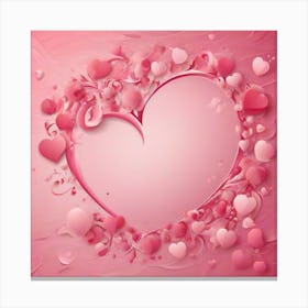 Valentine's day Canvas Print