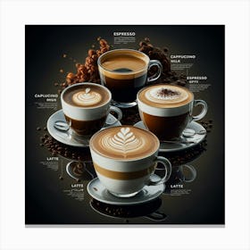 Latte Art 56 Canvas Print