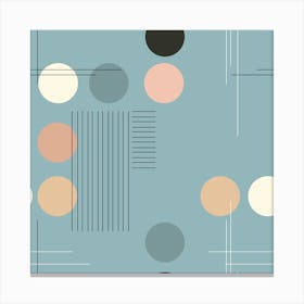 Abstract Composition 2 Bauhaus Canvas Print