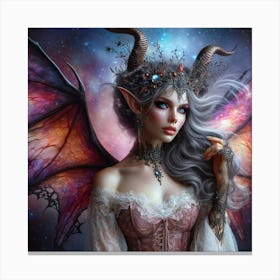 Demon Girl 1 Canvas Print