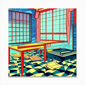 Room In Japan Canvas Print