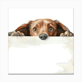 Dachshund Dog 1 Canvas Print