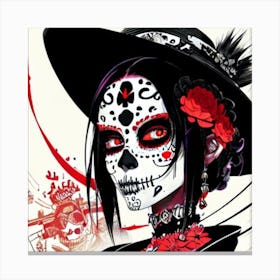 Day Of The Dead 2 Canvas Print