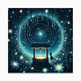 Starry Night paintings art print Canvas Print