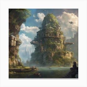 Star Wars Fantasy Art Canvas Print