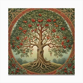 William Morris Floral Pattern Floral Reverie (3) Canvas Print