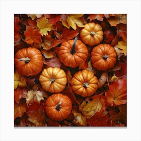 The Pumpkin Harvest 3 Canvas Print