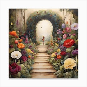 Garden Path 2 Canvas Print