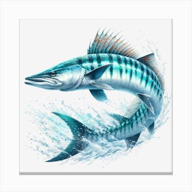 Marlin Fish Canvas Print