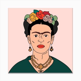 Frida Kahlo 3 Canvas Print