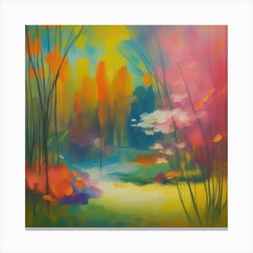 Abstract Landscape Painting #2 Canvas Print