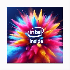 Intel Inside 3 Canvas Print